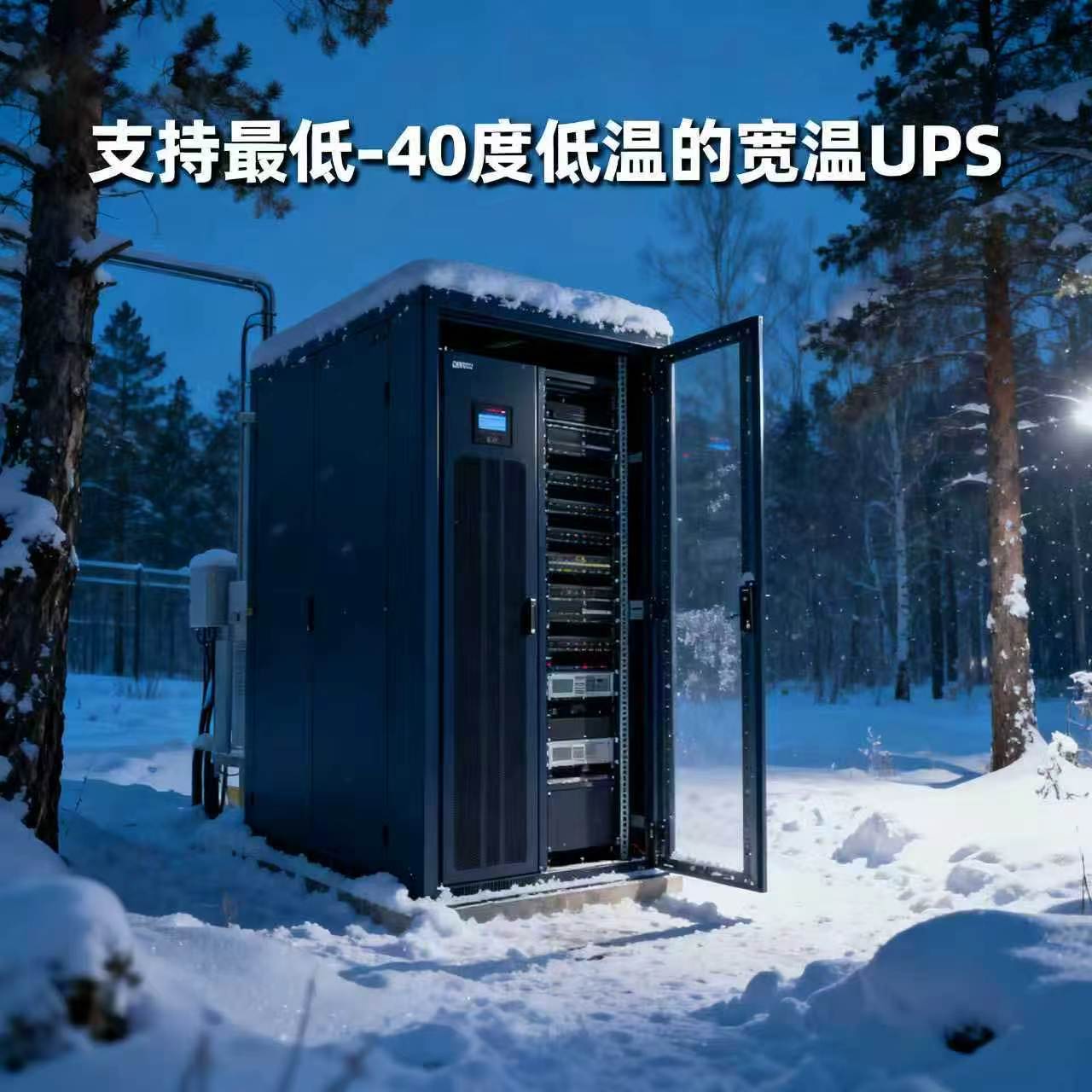 外低温环境下机架式宽温UPS电源应用全解析